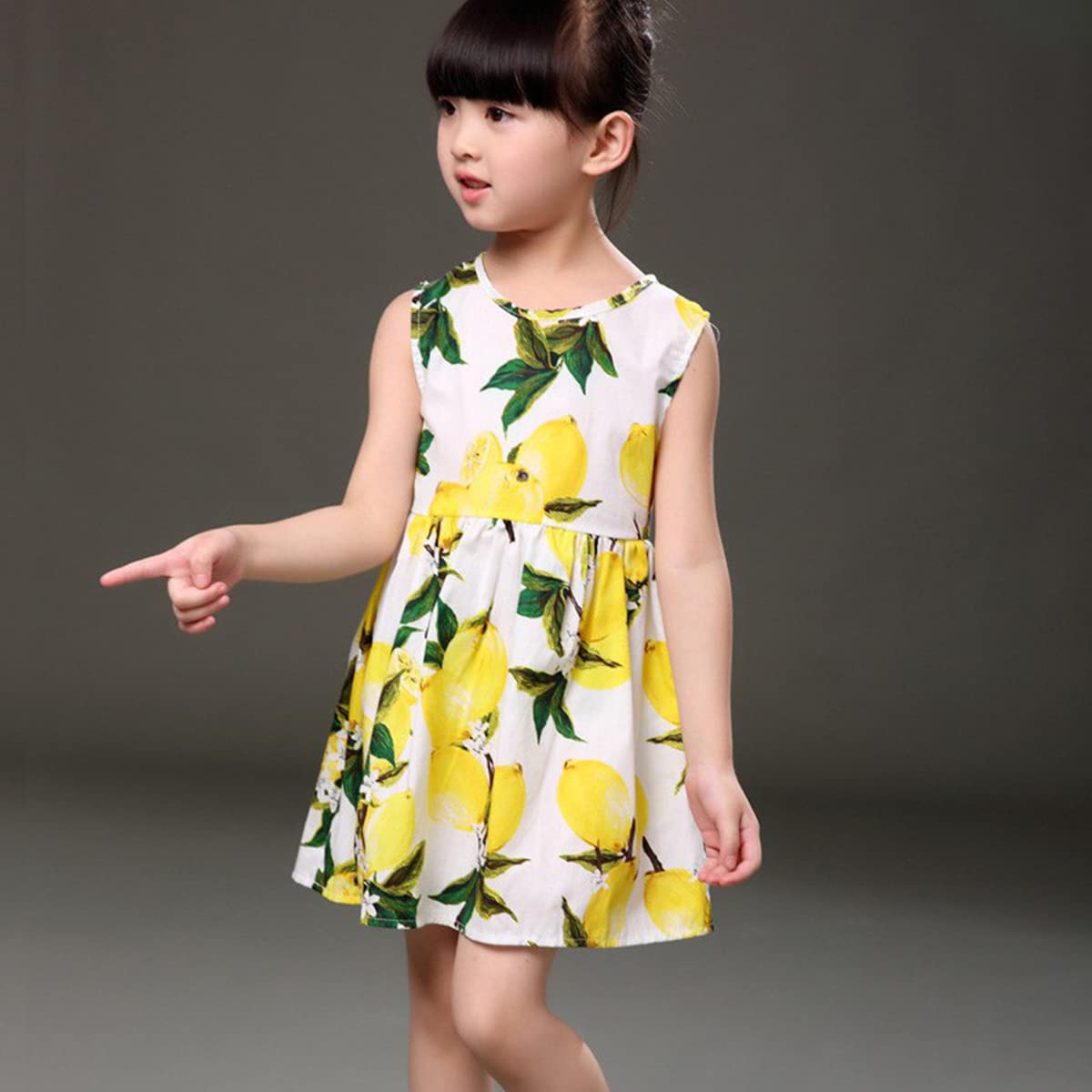 Venutaloza Girl's Cotton Flare & Fit Knee-Length Casual Dress & Top_Bottom Set for Girl. - Image 16