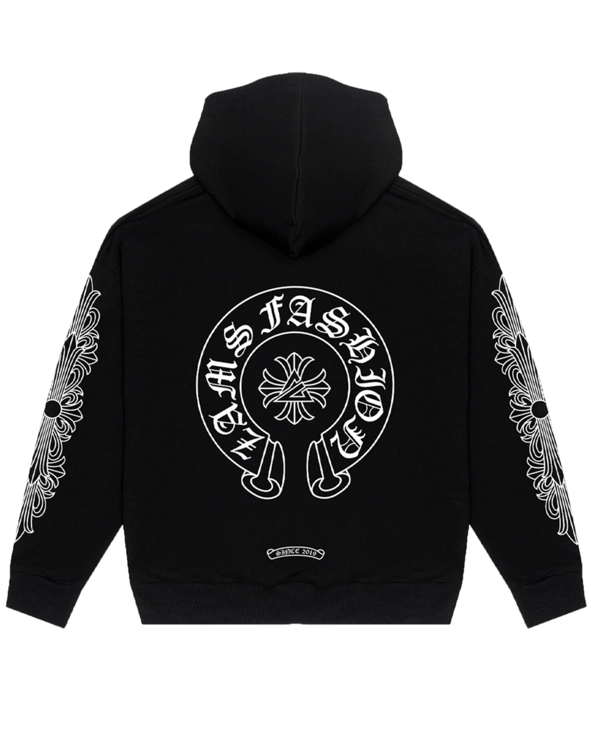 ZAMS Aesthetic Regular Hoodie - Premium 320 GSM Cotton, Ultra Soft & Street-Ready in Classic Black (in, Alpha, S, Unisex, Black) - Image 4